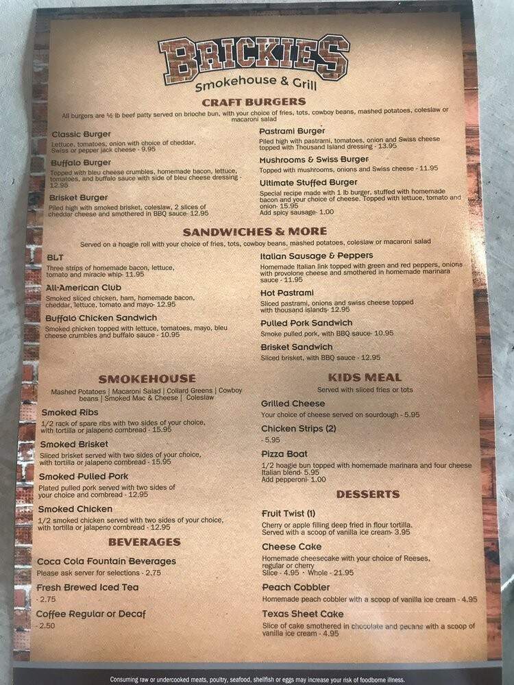 Brickies Smokehouse & Grill - San Tan Valley, AZ