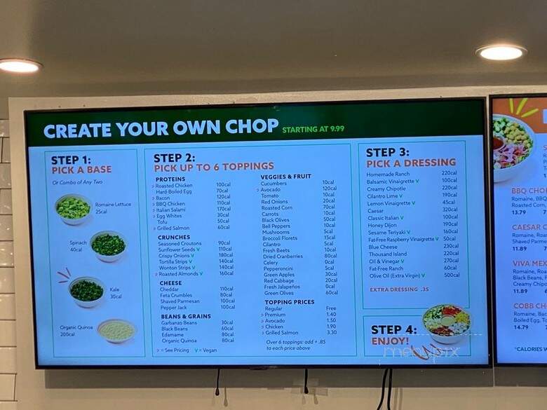 Chop Stop - La Verne, CA menu_pic