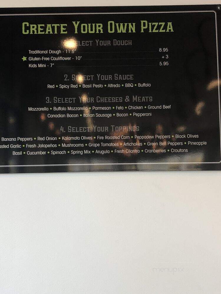 Craft Pies Pizza Company - Flower Mound, TX menu_pic