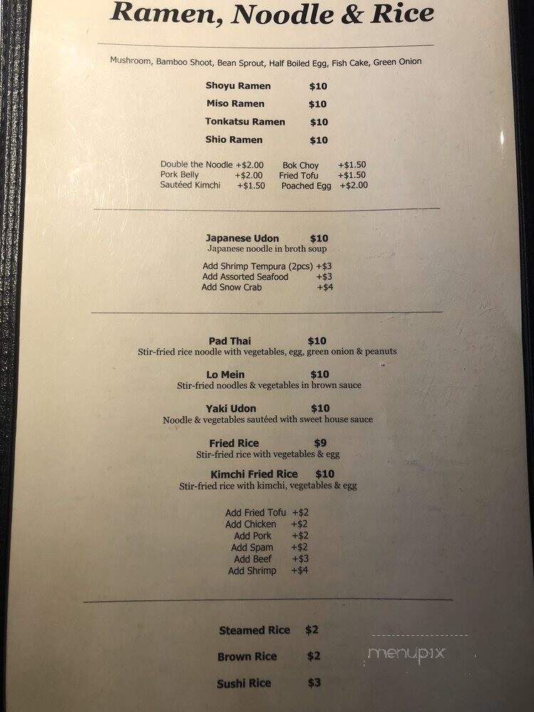 Hungry Belly - Dallas, TX menu_pic
