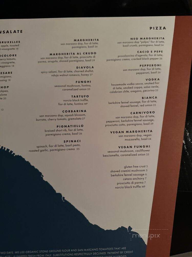 Pizzana - West Hollywood, CA menu_pic