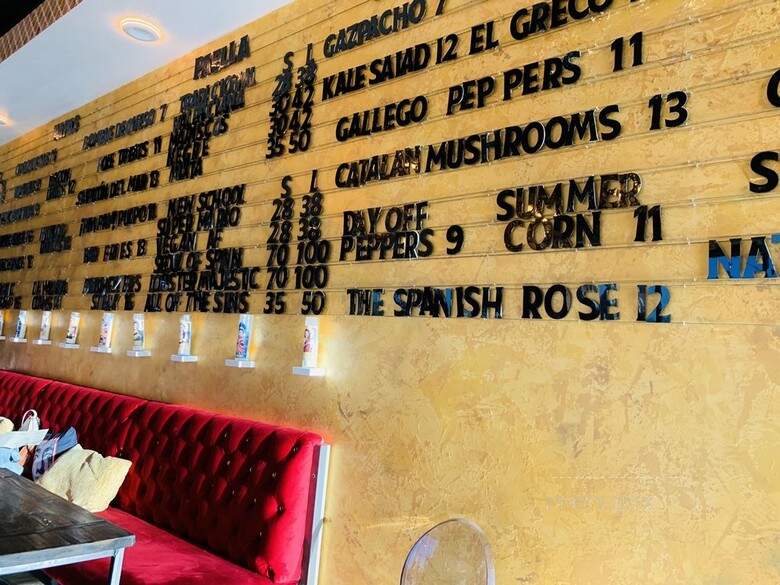 Valencian Gold - Las Vegas, NV menu_pic
