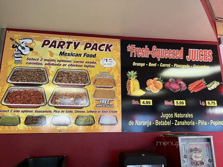 California Burrito - Antioch, CA menu_pic