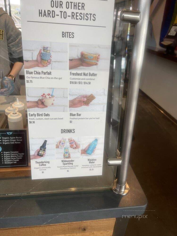 Blue Bowl - Long Beach, CA menu_pic