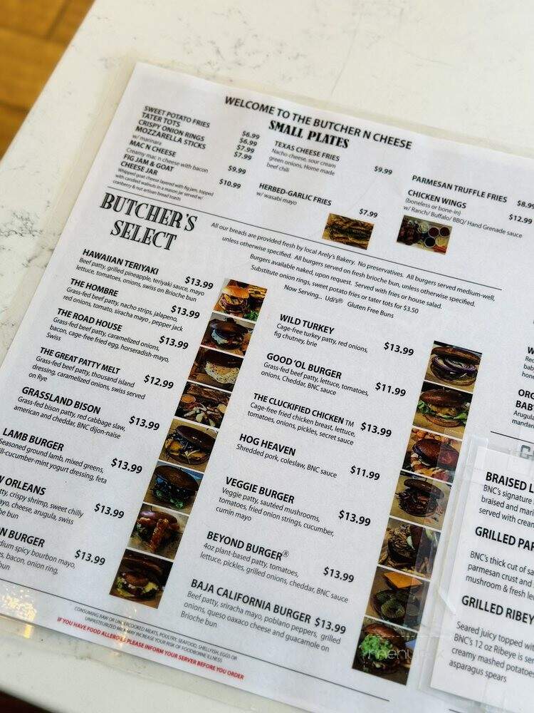 The Butcher N Cheese - San Diego, CA menu_pic