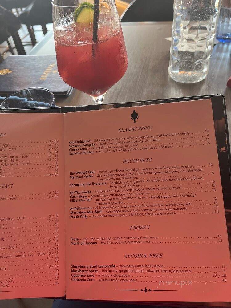 The Whale Chicago - Chicago, IL menu_pic
