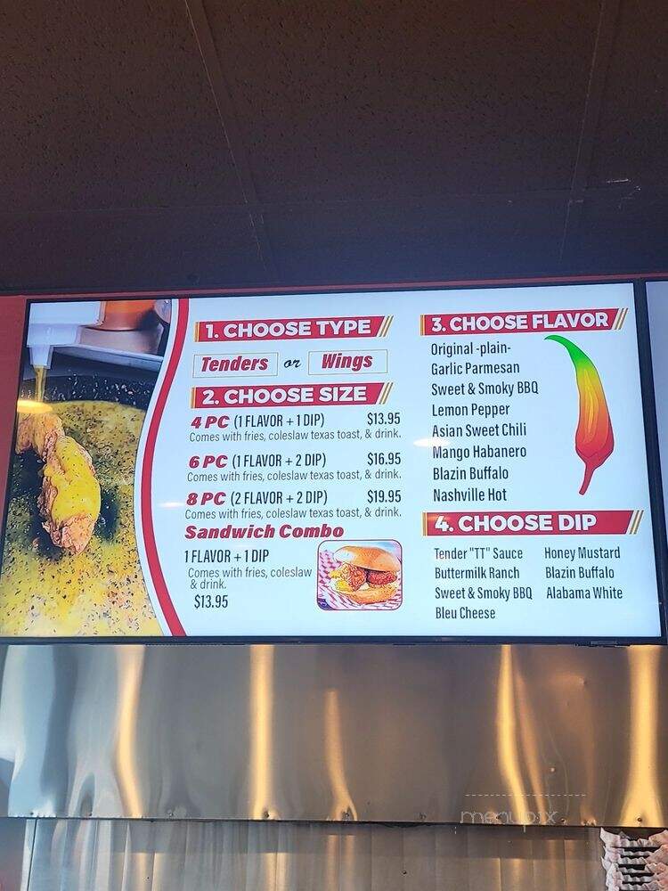 Top Tenders & Wings - Redondo Beach, CA menu_pic