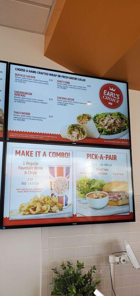 Earl of Sandwich - Los Angeles, CA menu_pic