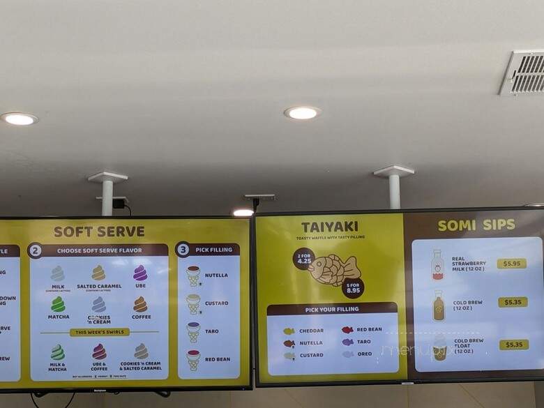 SomiSomi - Garden Grove, CA menu_pic