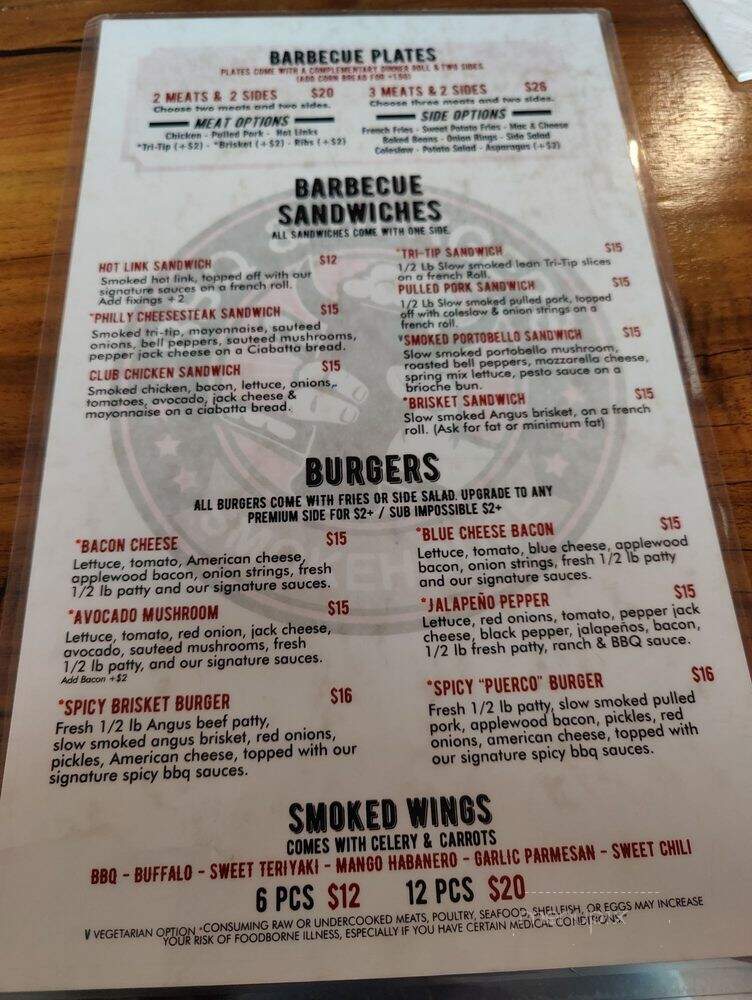 BBQ & Burgers Smokehouse - Sacramento, CA