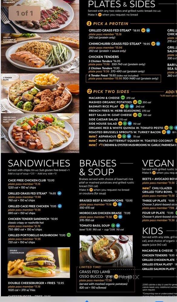 Urban Plates - Torrance, CA menu_pic