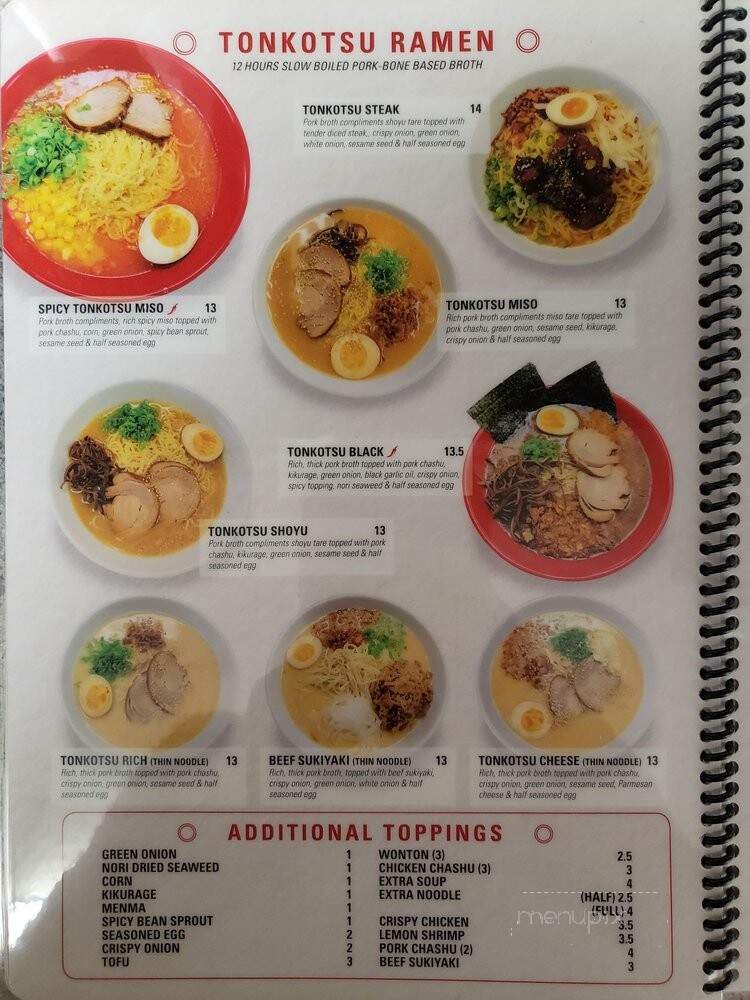 Love Ramen - Canyon Country, CA menu_pic