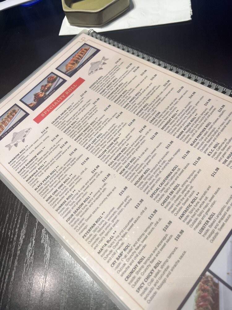 Sushi Joint - Norwalk, CA menu_pic