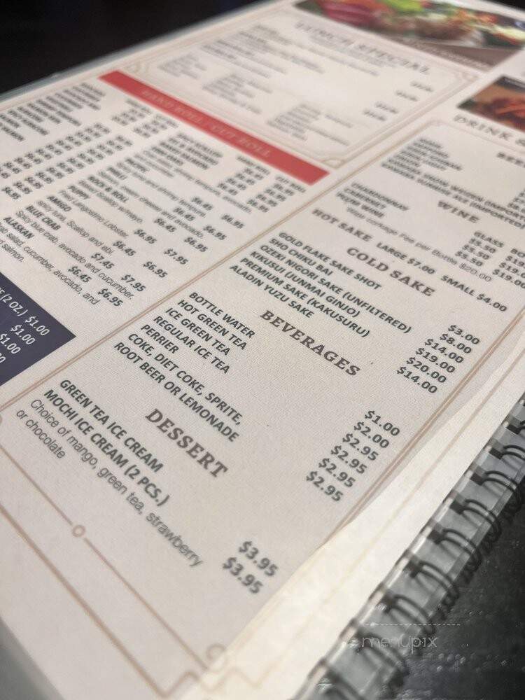 Sushi Joint - Norwalk, CA menu_pic