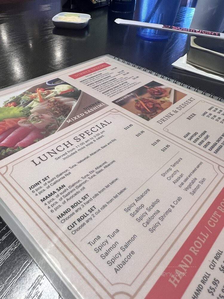 Sushi Joint - Norwalk, CA menu_pic