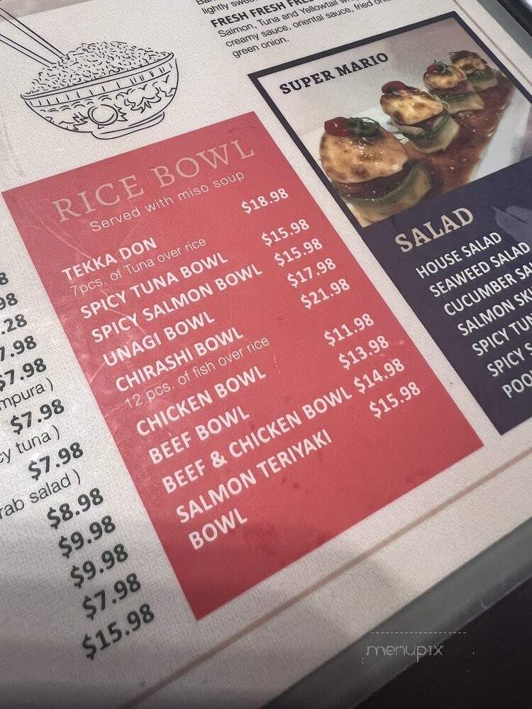 Sushi Joint - Norwalk, CA menu_pic