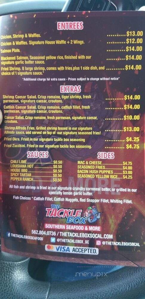 The Tackle Box Southern Seafood & More - Bellflower, CA menu_pic