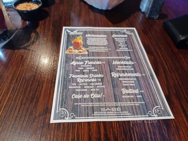 Xclusive Taqueria Moderna - Ladera Ranch, CA menu_pic