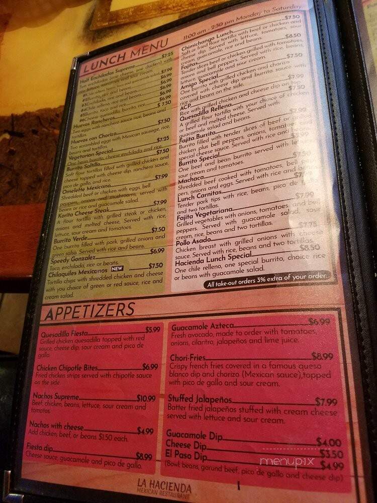 Hacienda Pizzeria - Binghamton, NY