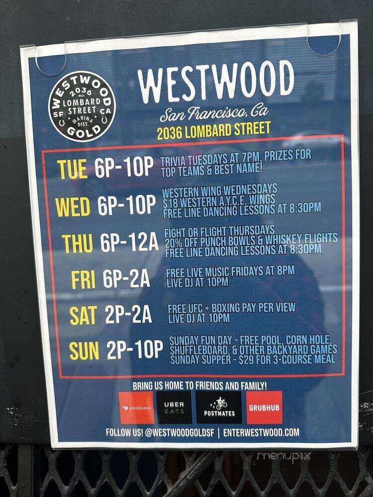 Westwood - San Francisco, CA
