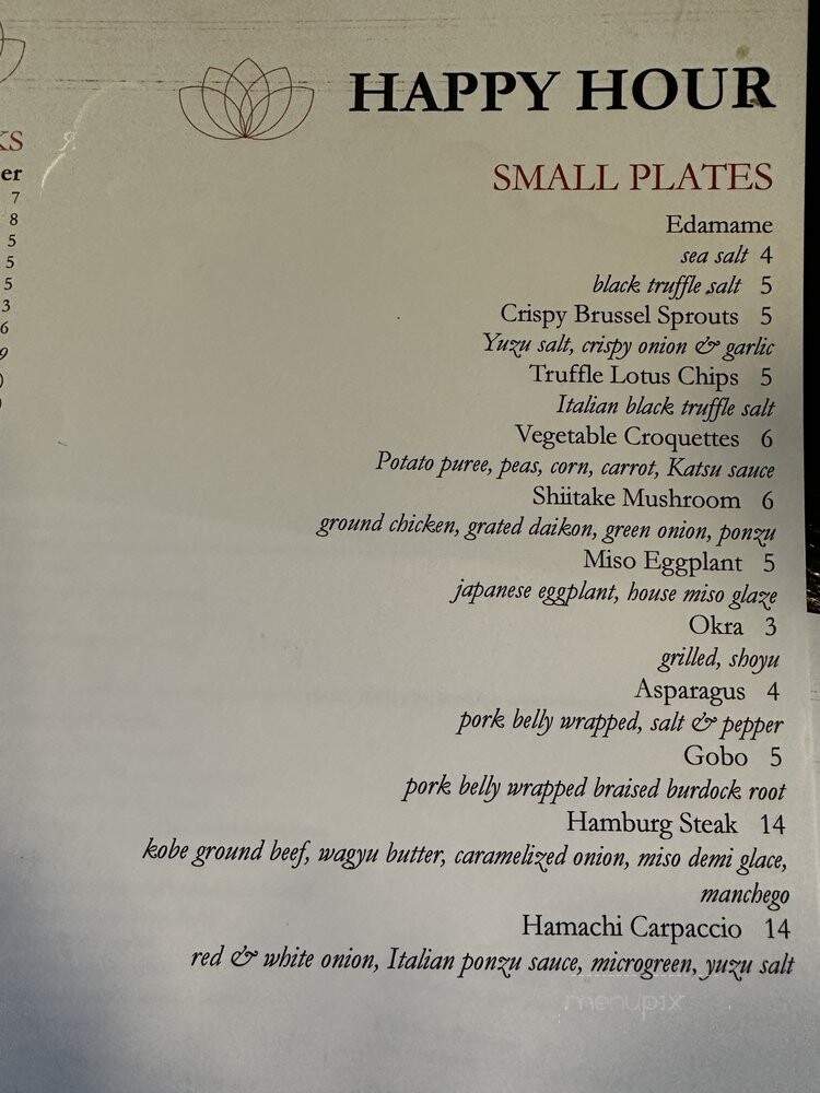 Saikai Ramen Bar - Los Angeles, CA menu_pic
