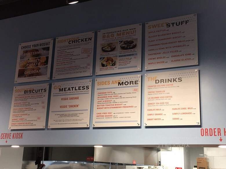 Rise Southern Biscuits Righteous Chicken - Prairie Village, KS menu_pic