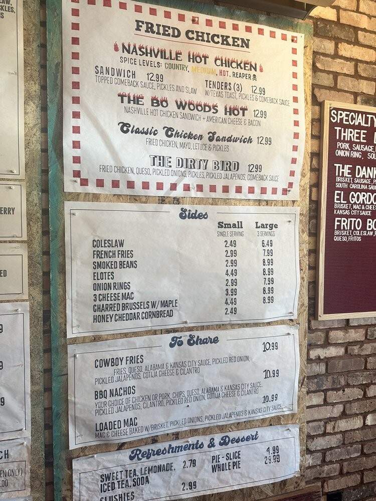 Blackwood BBQ - Schaumburg, IL menu_pic