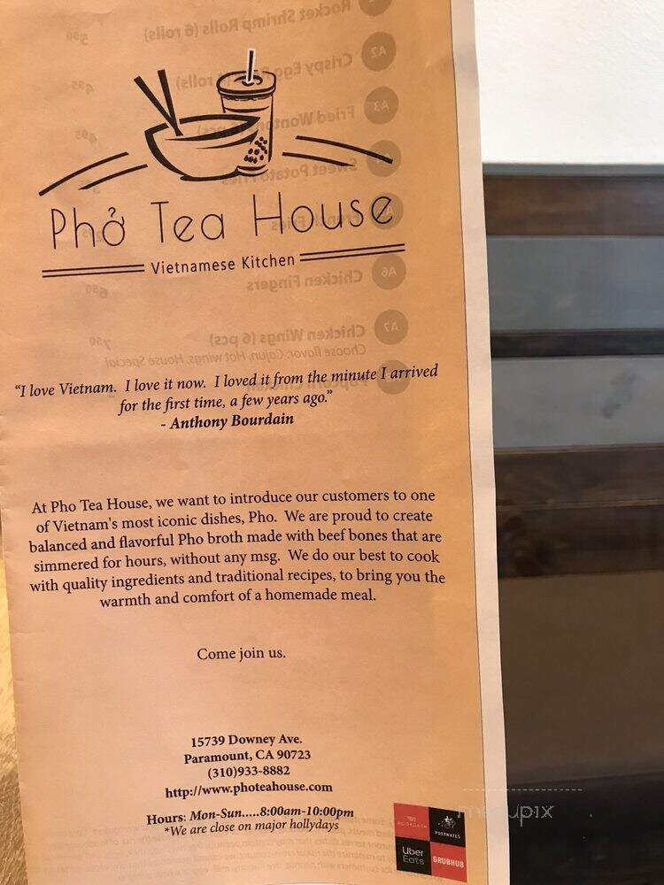 Pho Tea House - Paramount, CA