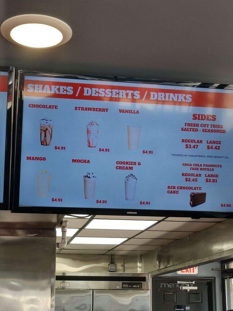 Bumper 2 Burger - Lombard, IL menu_pic