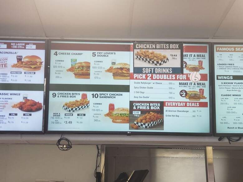 Rally's - Baldwin Park, CA menu_pic