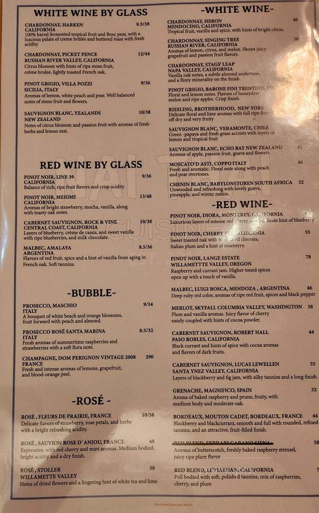 Nai Thai Cuisine - Dunwoody, GA menu_pic