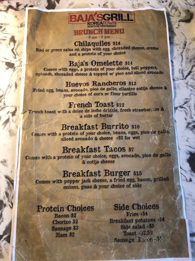 Baja's Grill - Los Angeles, CA