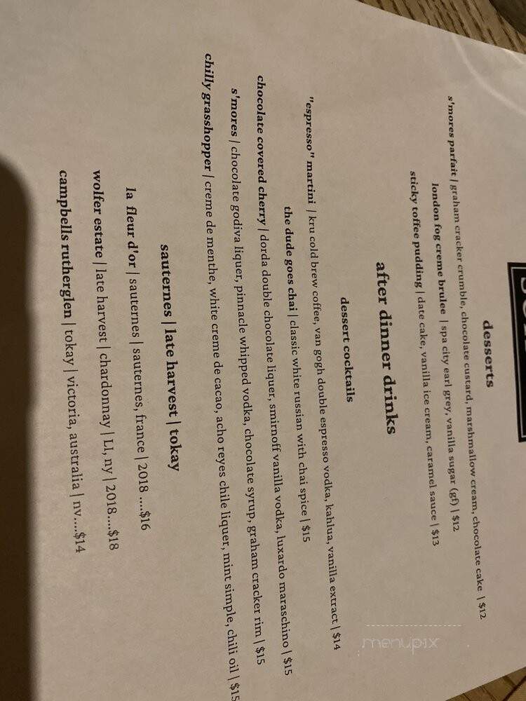 Seneca - Saratoga Springs, NY menu_pic