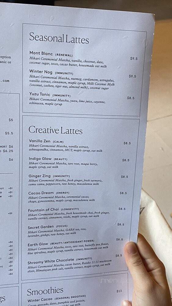 Matchaful - New York, NY menu_pic