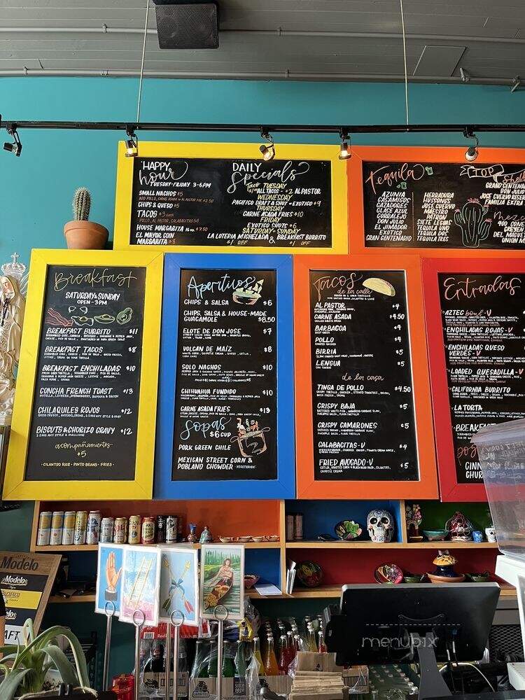 La Loteria Taqueria - Denver, CO menu_pic
