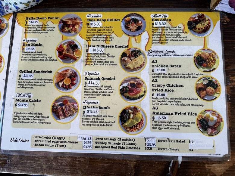 Arize Bistro - Long Beach, CA menu_pic
