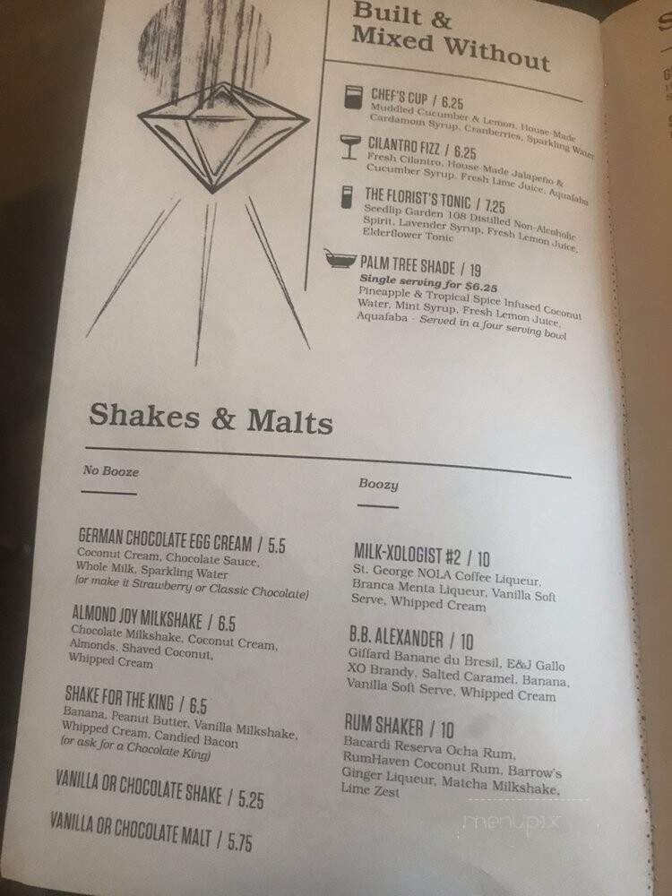Punch Bowl Social - Fort Worth, TX menu_pic