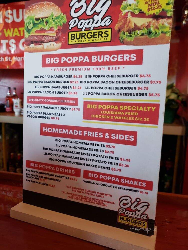 Big Poppa Burgers - New Orleans, LA