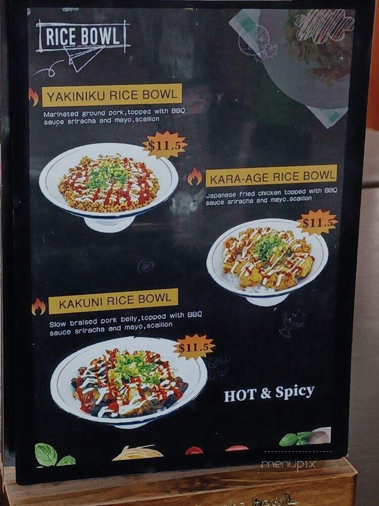 Ninja Ramen & Poke Bowl - Babylon, NY menu_pic