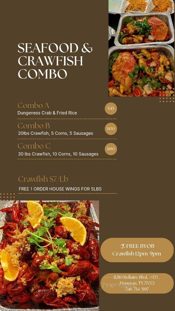 Viet Alley - Houston, TX menu_pic