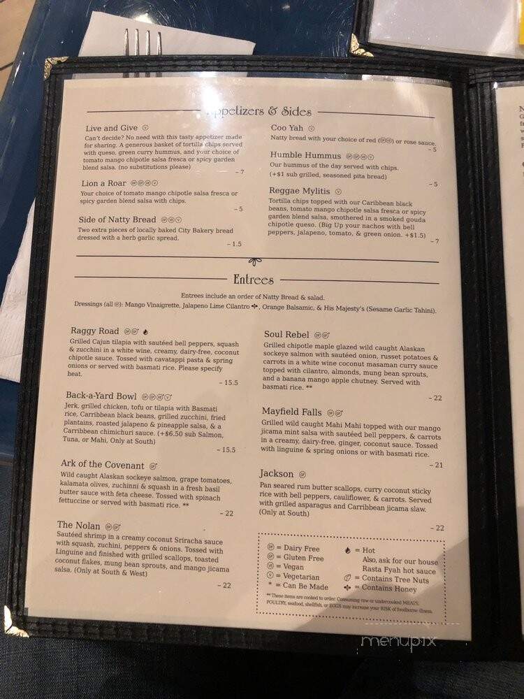 Nine Mile-South Asheville - Asheville, NC menu_pic