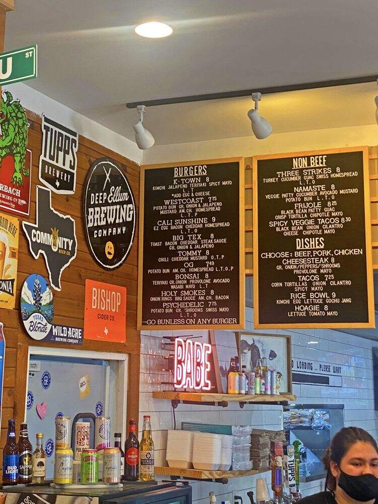 LA Burger - Grapevine, TX menu_pic