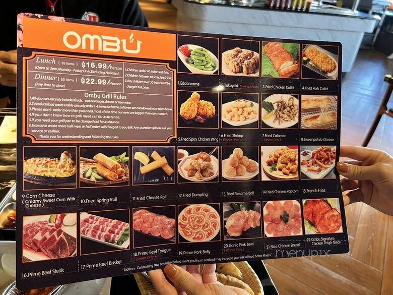 Ombu Grill - Midvale, UT menu_pic