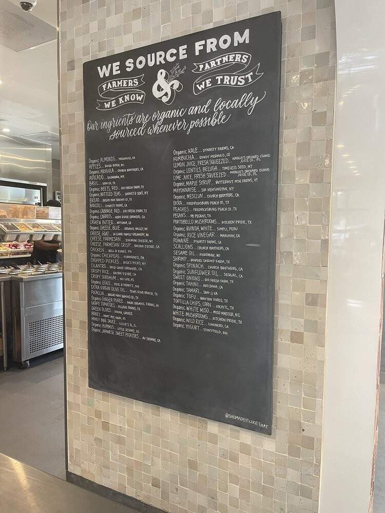 Sweetgreen - Houston, TX menu_pic
