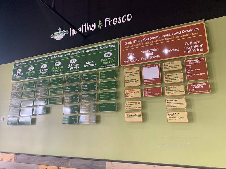 Healthy & Fresco - Land O' Lakes, FL menu_pic