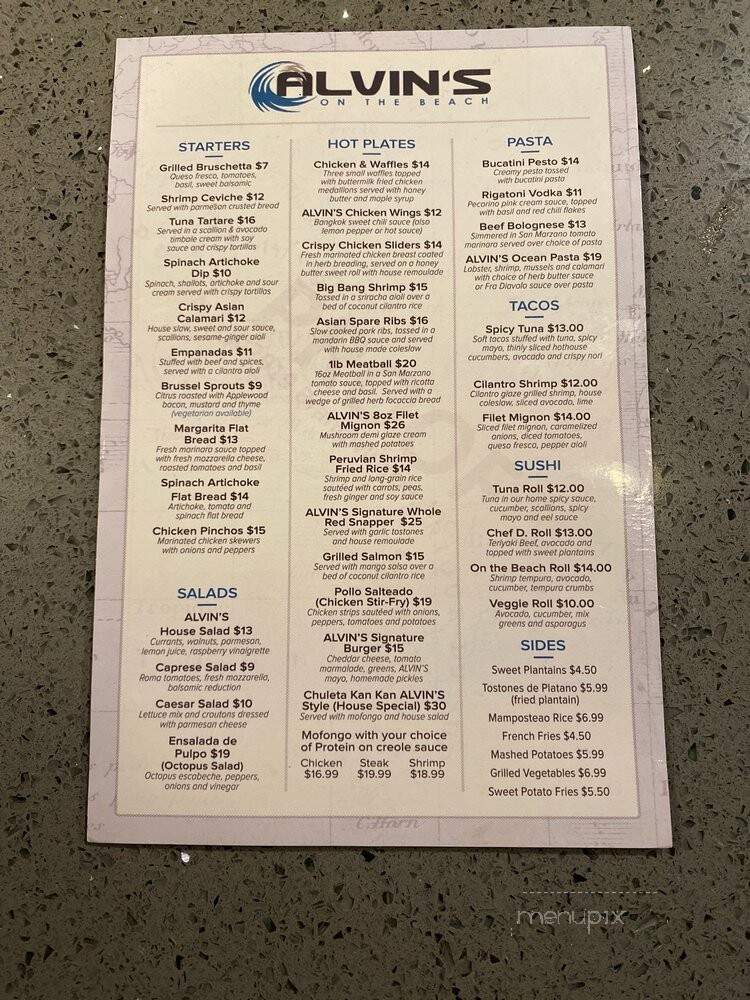 Alvin's On The Beach - Hollywood, FL