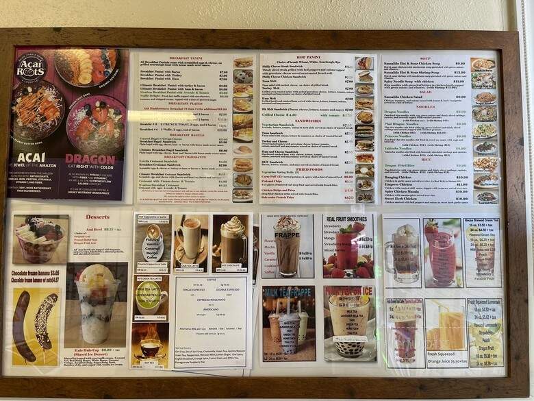 Sausalido Cafe - Torrance, CA menu_pic