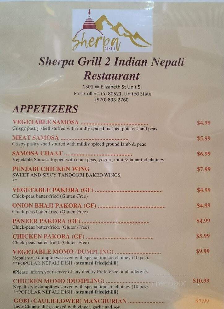 Sherpa Grill 2 - Fort Collins, CO