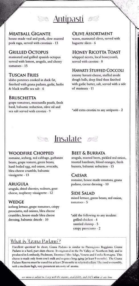 Woodfire - West Dundee, IL menu_pic