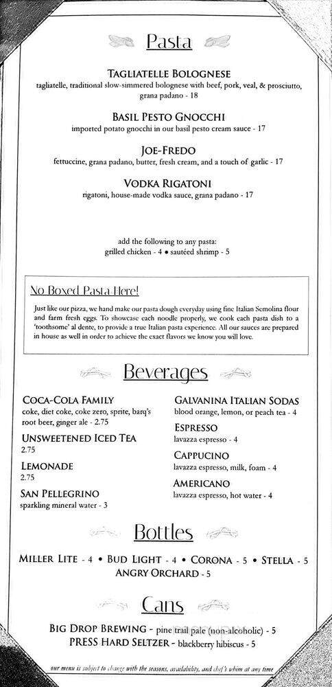 Woodfire - West Dundee, IL menu_pic